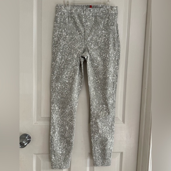 SPANX Marble Print Leggings Size S | Shaping High Rise | Stretch Comfort - Picture 4 of 13